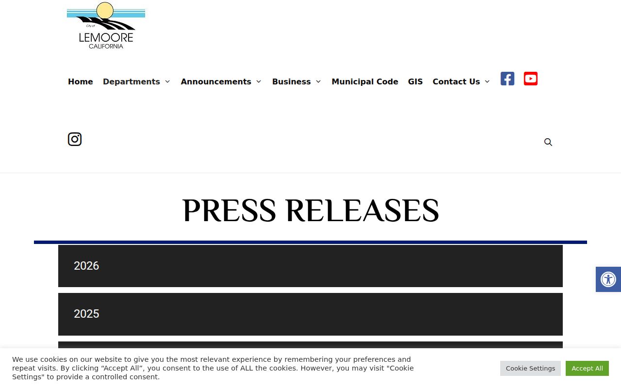 Lemoore Police press releases for Kings County arrest records